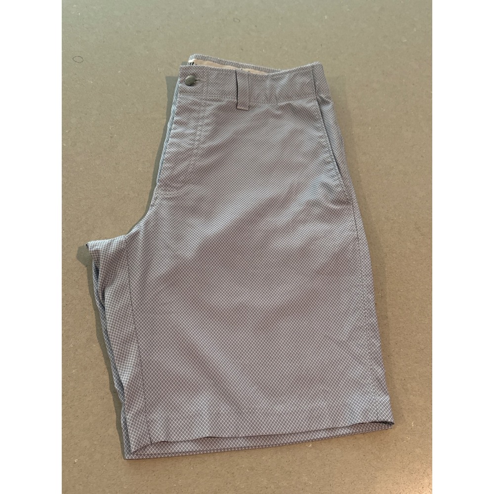 Callaway Golf Shorts Mens Lightweight Gray Patterned Athletic Shorts